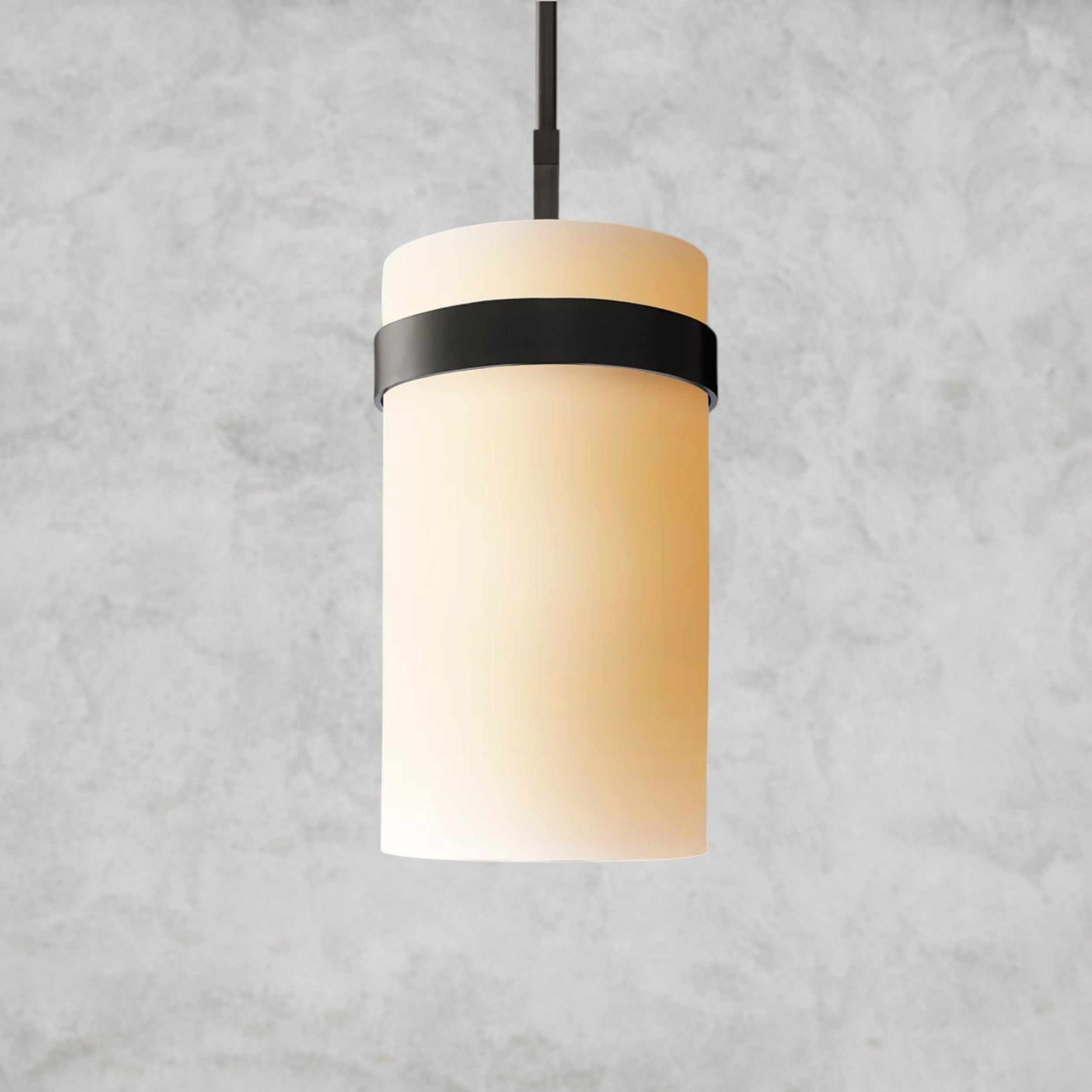 Ravelle Milk Glass Pendant 5", 8", 10", 12"